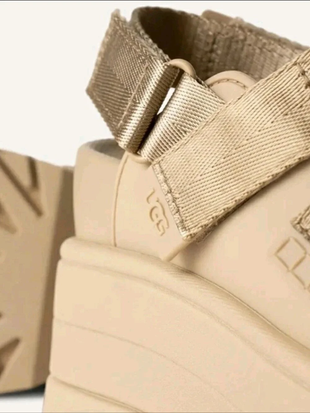 UGG Women's Platform Sandals in Beige
